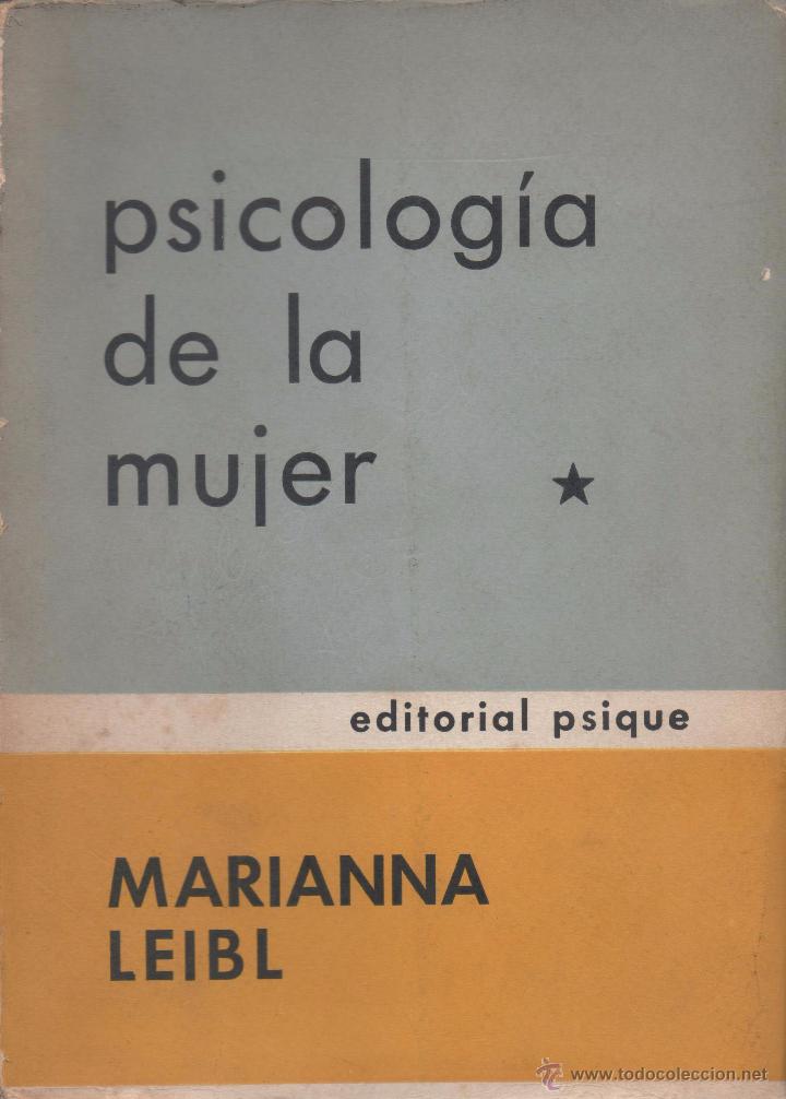 Libros: Psicolog&iacute;a de la mujer. Marianna Leibl. - Foto 1