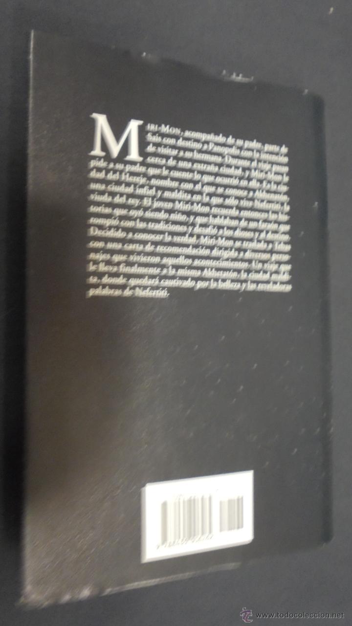 Libros: AKHENAT&Oacute;N. EL REY HEREJE. MAGUIB MAHFUZ. EDHASA. 1996. - Foto 4
