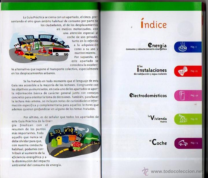 Libros: Gu&iacute;a pr&aacute;ctica de la energ&iacute;a. Consumo eficiente y responsable. IDAE, 2007 - Foto 3