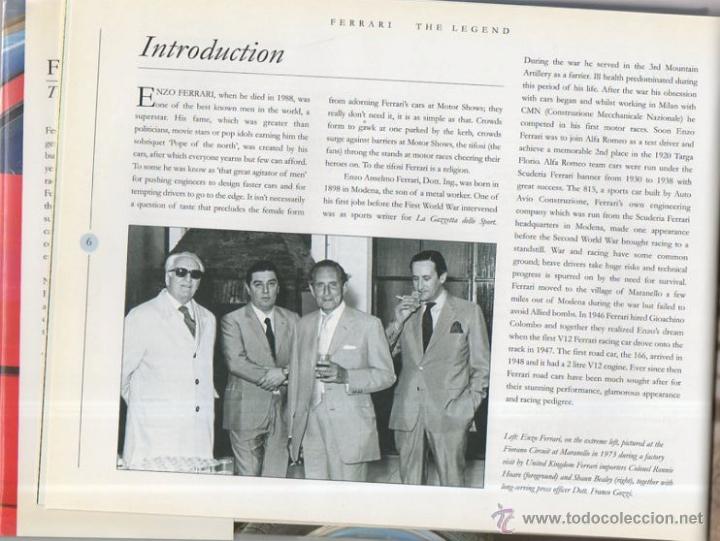 Libros: Ferrari. The legend. Mark Koning. Parragon, 1997 [ING] - Foto 4