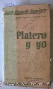 Libros: PLATERO Y YO  -  JIMEN&Eacute;Z, Juan Ram&oacute;n - Foto 1