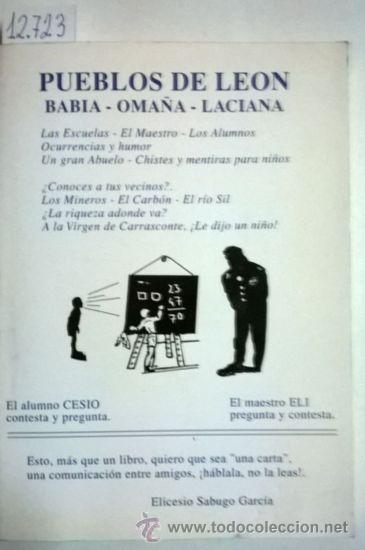 B&uuml;cher: PUEBLOS DE LE&Oacute;N. BABIA-OMA&Ntilde;A-LACIANA  -  SABUGO GARC&Iacute;A, Elicesio