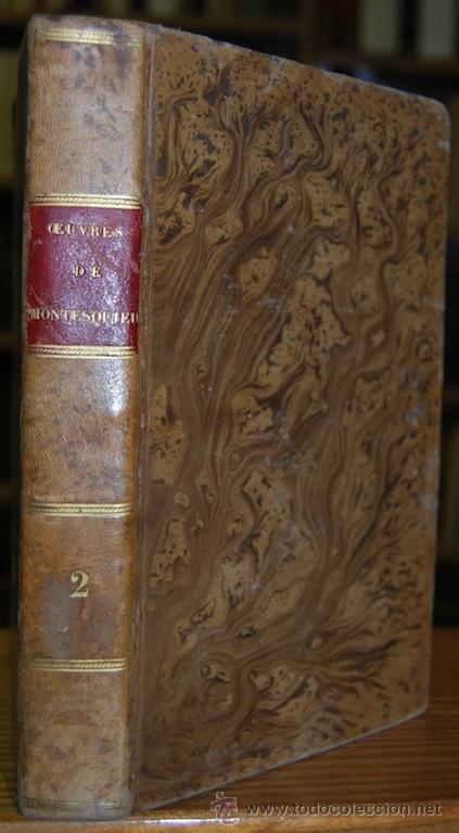 Libros: OEUVRES. Tome second. 1&ordf; partie - MONTESQUIEU - Foto 1