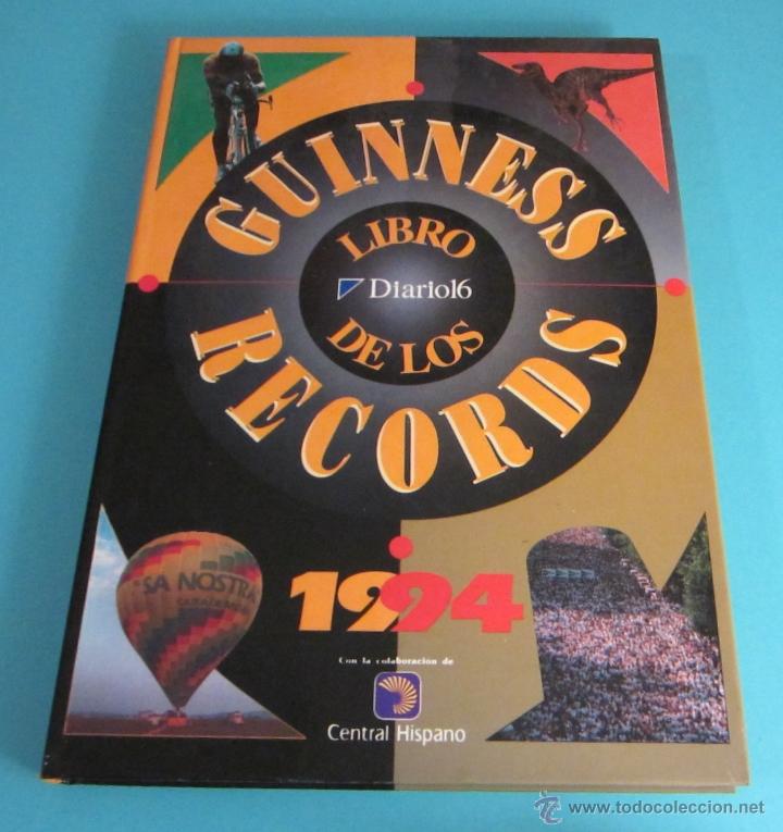 Libros: GUINNESS. LIBRO DE LOS RECORDS. 1994. DIARIO 16 - Foto 1