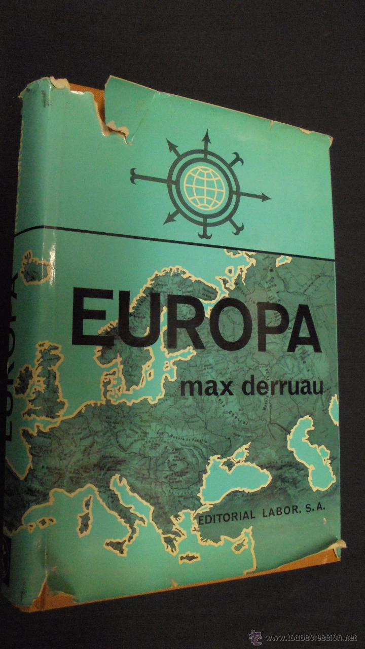 Libros: EUROPA. MAX DERRUAU. EDITORIAL LABOR. 1976. 3&ordf; EDICI&Oacute;N. - Foto 1