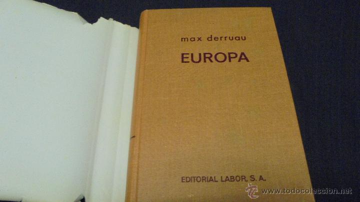 Libros: EUROPA. MAX DERRUAU. EDITORIAL LABOR. 1976. 3&ordf; EDICI&Oacute;N. - Foto 2