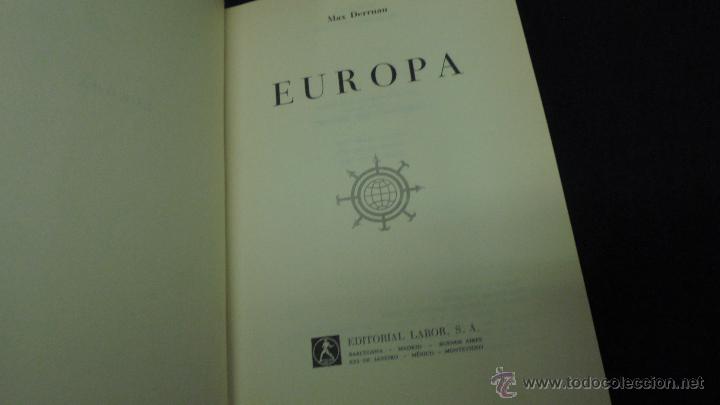 Libros: EUROPA. MAX DERRUAU. EDITORIAL LABOR. 1976. 3&ordf; EDICI&Oacute;N. - Foto 3
