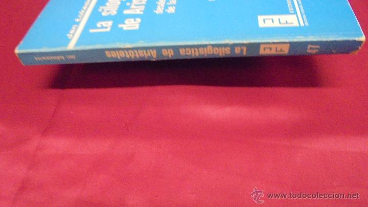 Libros: LA SILOGISTICA DE ARIST&Oacute;TELES. JAN TUKASIEWICZ. EDITORIAL TECNOS. 1977. - Foto 4