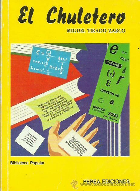 Libros: EL CHULETERO - Tirado Zarco,Miguel - Foto 1