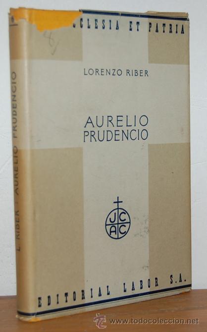 Libros: AURELIO PRUDENCIO - LORENZO RIBER - Foto 1
