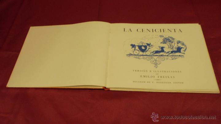 Libros: LA CENICIENTA.  EMILIO FREIXAS. E. MESEGUER EDITOR. 1952. - Foto 2