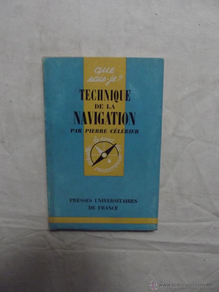 Libros: TECNIQUE DE LA NAVIGATION  PAR PIERRE CELERIER - Foto 1
