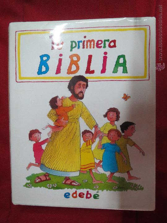 Libros: TU PRIMERA BIBLIA EDEBE,480 PAGINAS. - Foto 1