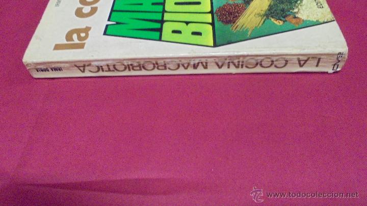 Libros: LA COCINA MACROBIOTICA. IRMA DORIA. EDITORIAL DE VECCHI. 1976. - Foto 3
