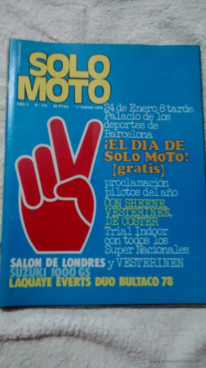 Libros: (CA-021) - SOLO MOTO N&ordm; 124 - 1978