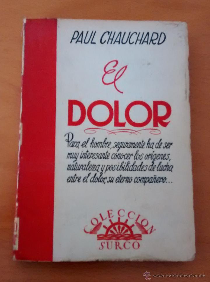 Libros: Libro El dolor, 1956, 135 p&aacute;ginas - Foto 1