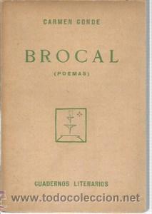 Libros: Brocal. Poemas - CONDE, CARMEN - Foto 1