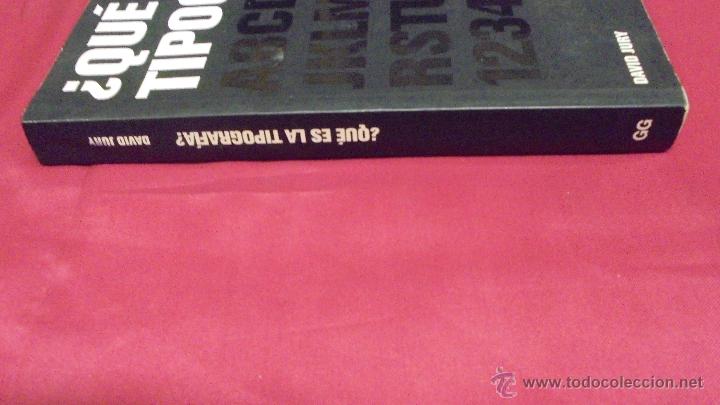 Libros: &iquest;QU&Eacute; ES LA TIPOGRAF&Iacute;A?. DAVID JURY. GUSTAVO GILI. - Foto 5