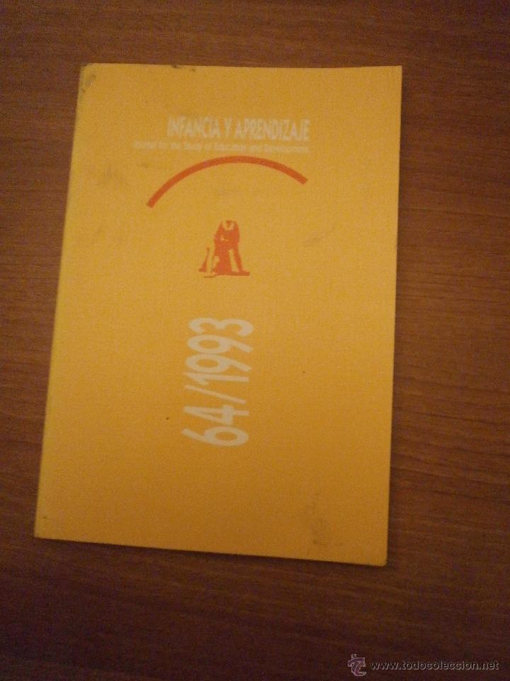 Libros: INFANCIA Y APRENDIZAJE -- 64 /  1993 - Foto 1