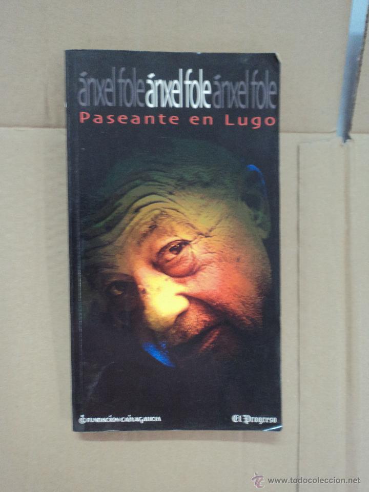 Libros: &Aacute;nxel Fole paseante en Lugo - El progreso - - Foto 1