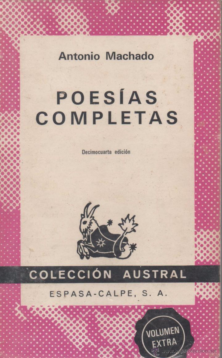 Libros: POES&Iacute;AS COMPLETAS - ANTONIO MACHADO - Foto 1