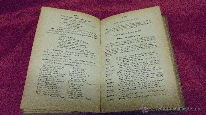 Libros: GRAMATICA ESPA&Ntilde;OLA. TERCER GRADO.  EDELVIVES. 1943. - Foto 4