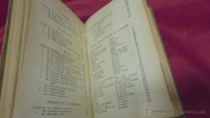 Libros: GRAMATICA ESPA&Ntilde;OLA. TERCER GRADO.  EDELVIVES. 1943. - Foto 5