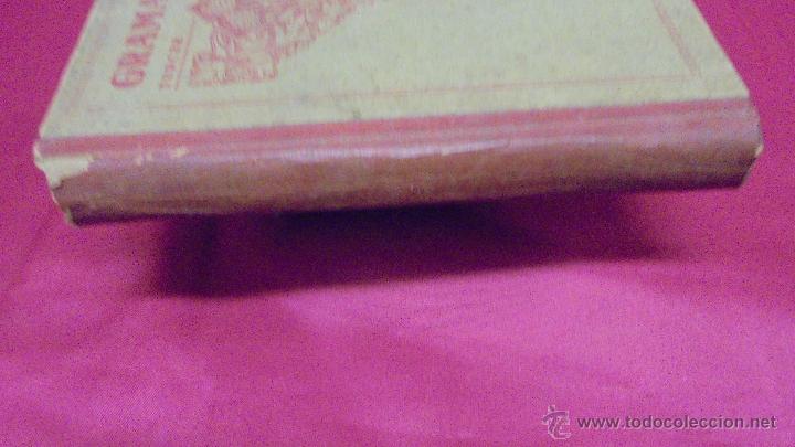 Libros: GRAMATICA ESPA&Ntilde;OLA. TERCER GRADO.  EDELVIVES. 1943. - Foto 6