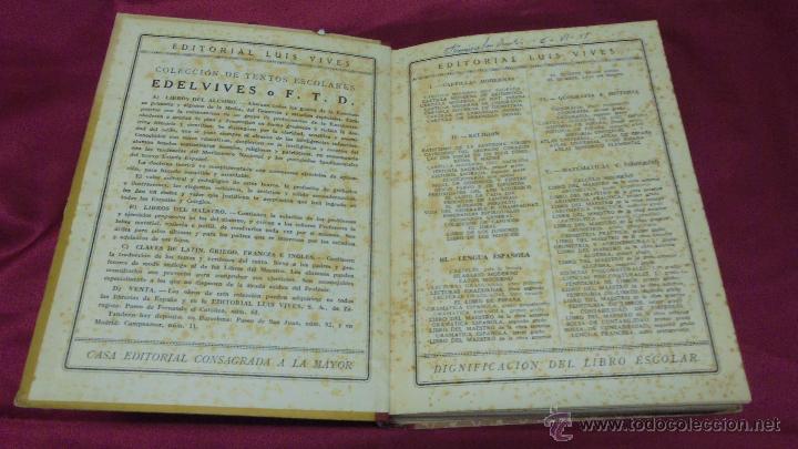 Libros: HISTORIA UNIVERSAL. LUIS VIVES. 1950. - Foto 3
