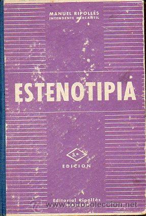 Libros: ESTENOTIPIA. 3&ordf; edici&oacute;n. - Foto 1