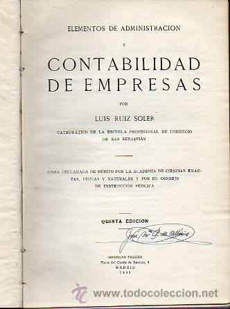 Libros: ELEMENTOS DE ADMINISTRACI&Oacute;N Y CONTABILIDAD DE EMPRESAS. 5&ordf; ed. - Foto 1