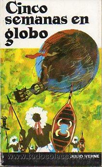 Libros: CINCO SEMANAS EN GLOBO. - Foto 1