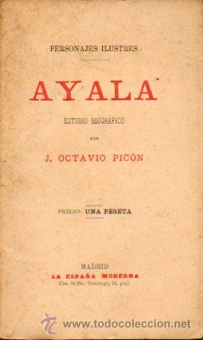 Libros: AYALA. Estudio Biogr&aacute;fico. - Foto 1