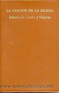 Libros: LA ORACI&Oacute;N DE LA IGLESIA. - Foto 1
