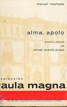 Libros: ALMA / APOLO. - Foto 1