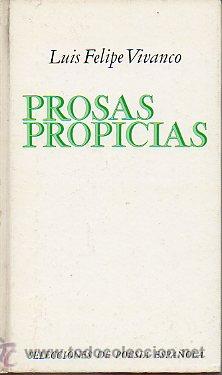 Libros: PROSAS PROPICIAS. 1&ordf; ed. - Foto 1
