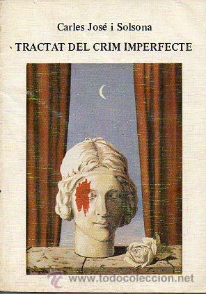 Libros: TRACTAT DEL CRIM IMPERFECTE. - Foto 1
