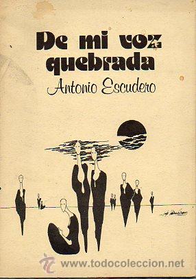 Libros: DE MI VOZ QUEBRADA. - Foto 1