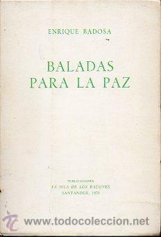 Libri di seconda mano: BALADAS PARA LA PAZ. 2&ordf; edici&oacute;n.