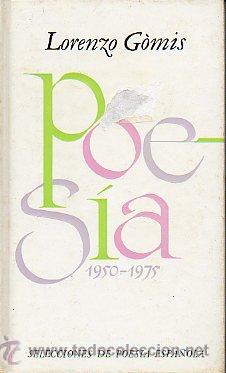 Libros: POES&Iacute;A. 1950-1975. Pr&oacute;logo de Pere Gimferrer. - Foto 1