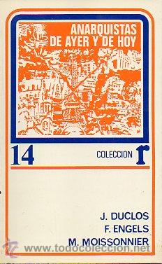 Libros: ANARQUISTAS DE AYER Y DE HOY. - Foto 1