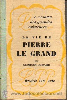 Libros: LA VIE DE PIERRE LE GRAND. - Foto 1