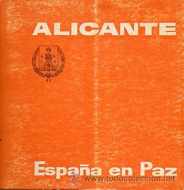 Libros: ALICANTE. Espa&ntilde;a en Paz. - Foto 1