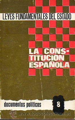 Libros: LEYES FUNDAMENTALES DEL ESTADO. - Foto 1