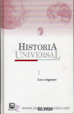 Libros: HISTORIA UNIVERSAL. 1. LOS OR&Iacute;GENES. - Foto 1