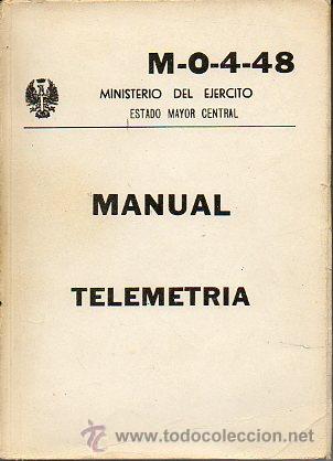 Libri di seconda mano: MANUAL DE TELEMETR&Iacute;A. M-O-4-48.