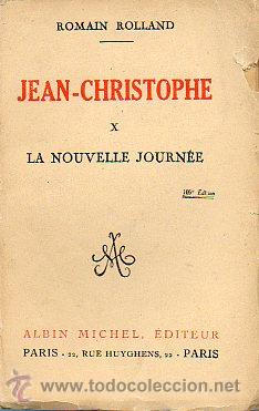 Libros: JEAN-CHRISTOPHE. X. La nouvelle journ&eacute;e. - Foto 1