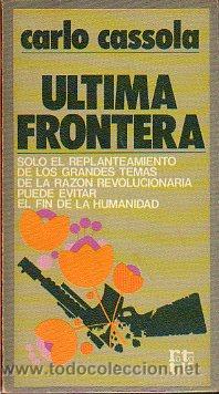 Libros: &Uacute;LTIMA FRONTERA. - Foto 1
