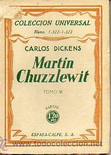 Libros: MART&Iacute;N CHUZZLEWIT. Tomo VI. - Foto 1
