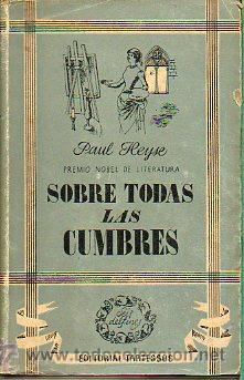 Libros: SOBRE TODAS LAS CUMBRES. - Foto 1